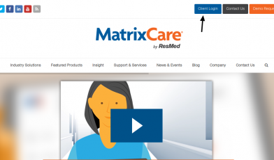 Access To Your Matrixcare Client Account