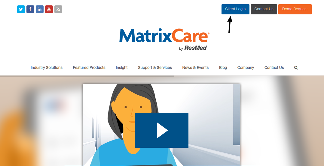 Access To Your Matrixcare Client Account