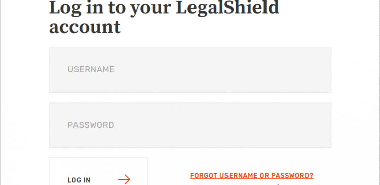 Legalshield Account create