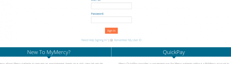 Mercycare Health Insurance Account Login Process