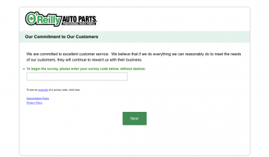 Take O’Reilly Auto Parts Survey to Win $5,000 Cash