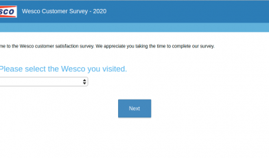 Wesco Customer Survey logo