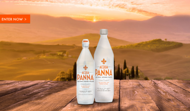 acqua panna giveaway logo