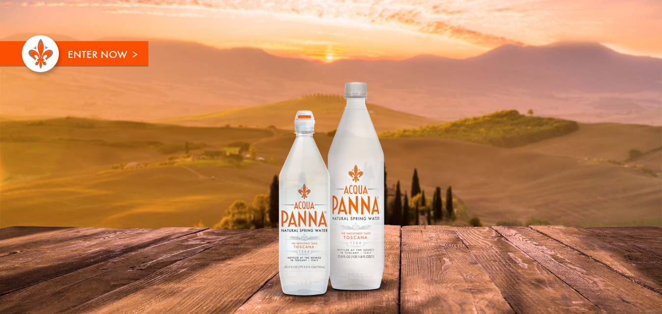 acqua panna giveaway logo