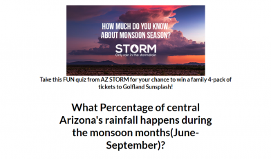 az storm quiz logo