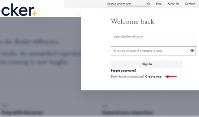 becker-professional-account-login-process