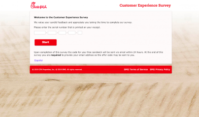 chick-fil-a-survey