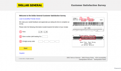 dollar general survey logo