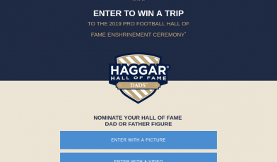 haggar hall of fame survey logo