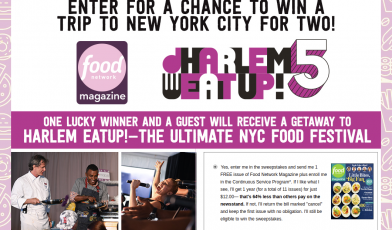 harlem eat up survey logo