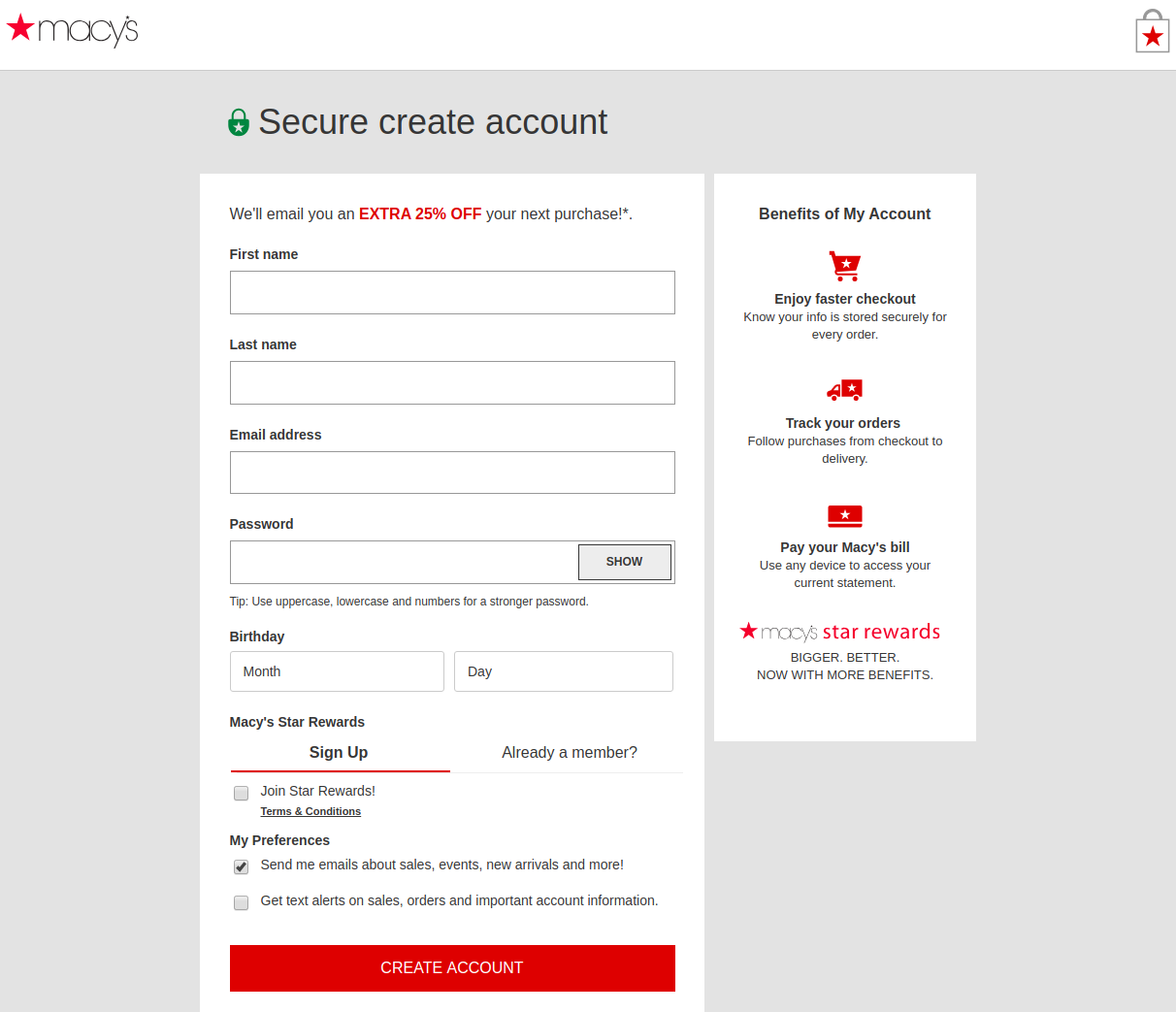macys member