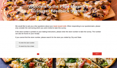 papa murphy's survey logo