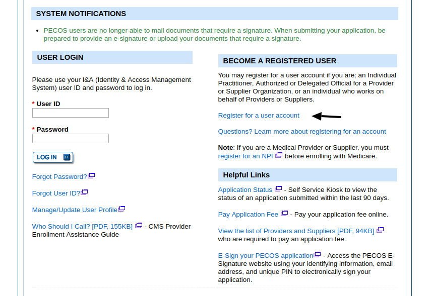 pecos-account register