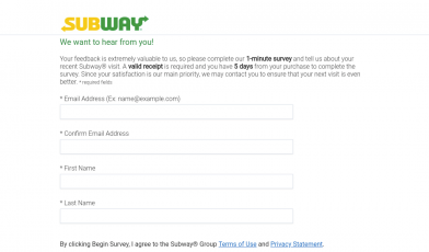 subway listens survey logo