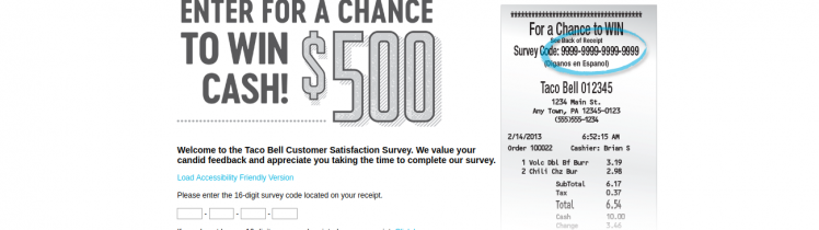 taco bell survey logo