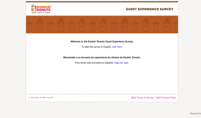 telldunkin survey logo