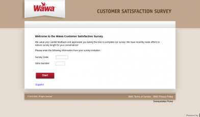 wawa survey logo