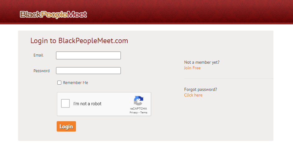 black people meet login